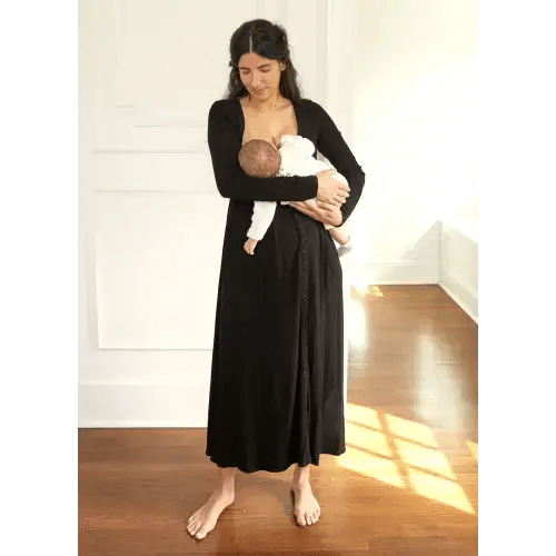 The Softest Rib Nursing Dress