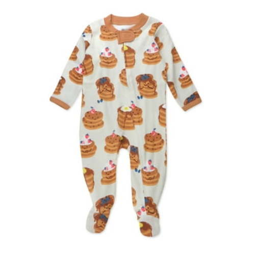 Honest Baby Clothing Organic Cotton Baby Boy/Girl Sleep N Play, Sizes Newborn-9 Months