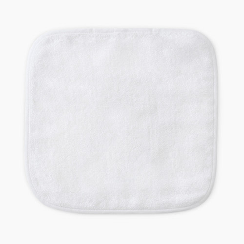 Weezie Pair of Baby Washcloths - White