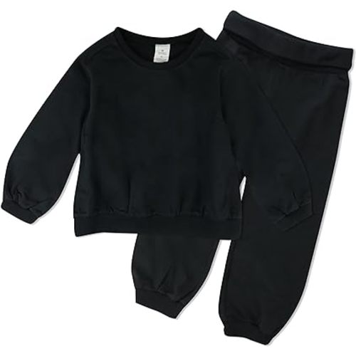 HonestBaby Multipack Pullover Hoodie Sweatshirt Jogger Sweatpant Sets Organic Cotton Baby, Toddler, Boys, Girls, Unisex