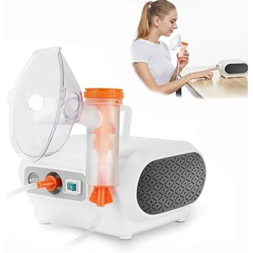 Freeway Compresor Nebulizer, Nebulizer Machine with 1 Set Acessory, Jet Nebulizers Personal Steam Inhaler for Kids Adults