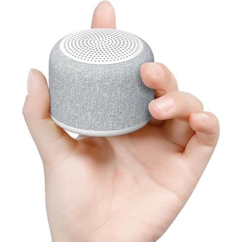 REACHER Travel White Noise Sound Machine,Portable Mini Noise Machine for Sleeping with 20 Soothing Sounds, Small Bluetooth Speaker, Baby, Adults, Rechargeable