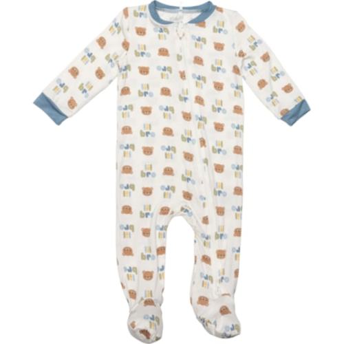 3-6m MILKBERRY Newborn Boys Lil Bro Coverall - Long Sleeve l