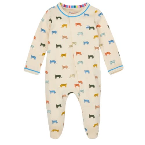 Le Tigre Organic Cotton Magnetic Footie by Magnetic Me – Pacifier Kids Boutique