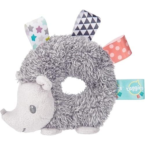 Taggies Heather Hedgehog Baby Rattle