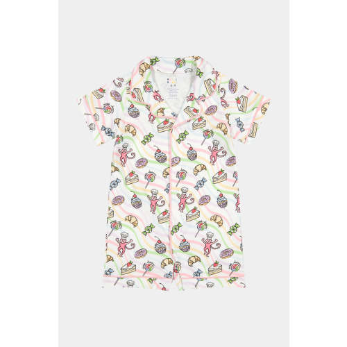 Infant Sweet Dreams Swirl Polo Onesie