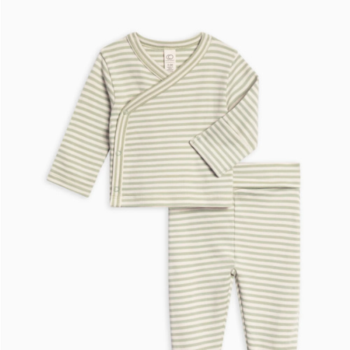 Riley 2 Piece Kimono Wrap Top and Pant Set