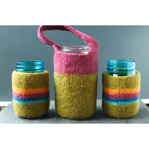 Natural Wo Cozies and Pattern – Food in Jars