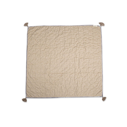 Crane Baby Ezra Beige Handmade 100% Cotton Baby Quilt for Baby Nursery, Crane Baby & Reviews | Wayfair