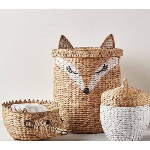 Fox Shaped Storage Basket