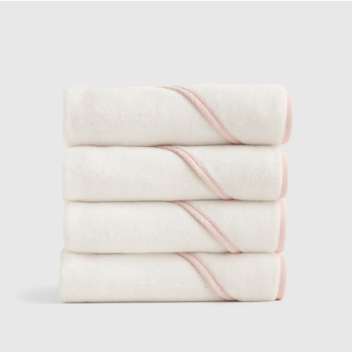 Organic Turkish Cotton Baby Hooded Towel Set 4-Pack
