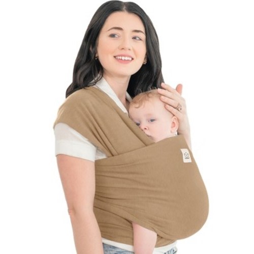 KeaBabies Original Baby Wraps Carrier, Baby Sling Carrier, Stretchy Infant Carrier for Newborn, Toddler, Color: Warm hearth
