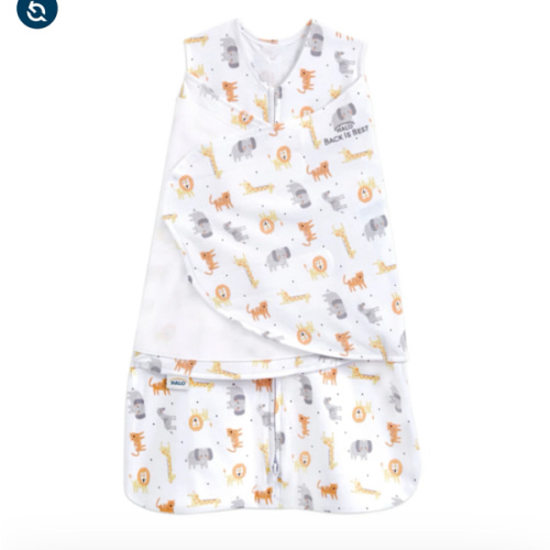 Jungle Print Cotton Swaddle | HALO