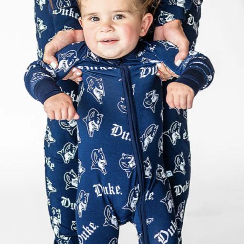 Duke University® Navy Gothic Romper – Monkeeroos