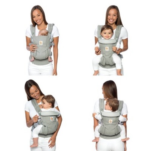 Ergobaby Omni 360 All Carry Positions Ergonomic Baby Carrier - Pure Black
