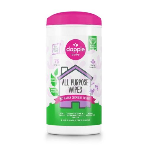 Dapple All Purpose Lavender Cleaning Wipes - 75ct