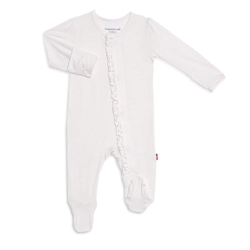 Magnetic Me Footie Pajamas Soft Modal Baby Sleepwear with Quick Magnetic Fastener | Boys and Girls Sleeper Preemie-24 Months