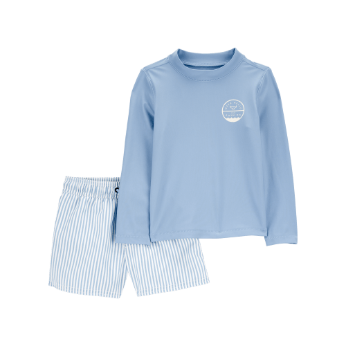 Baby Whale Rashguard Set - Blue - Carter's | Carter's