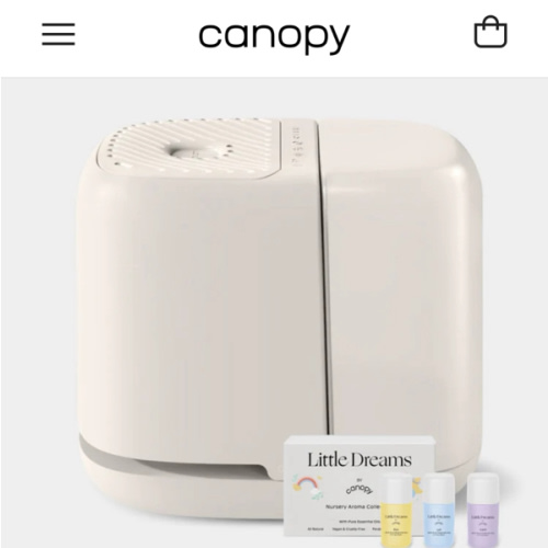 Little Dreams by Canopy | Best Humidifier for Babies - Aroma Diffuser