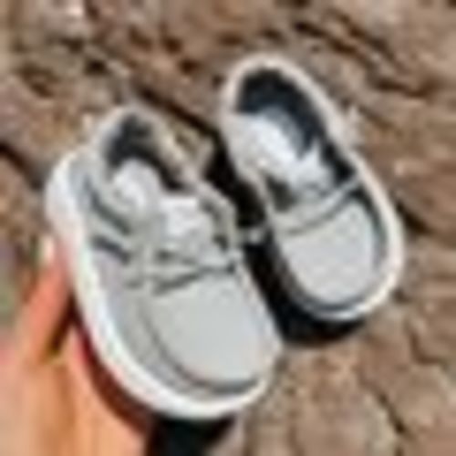 Hey Dude Wally Toddler Canvas Light Grey - 10