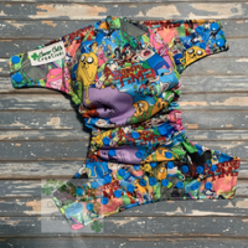Adventure Time Cloth Diaper - Made to Order – Clover Cloth Creations