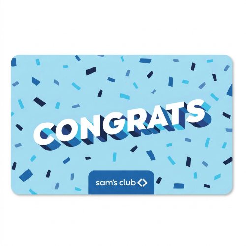 (Diaper Fund!) Sam's Club Congratulations Gift Card, Various Amounts