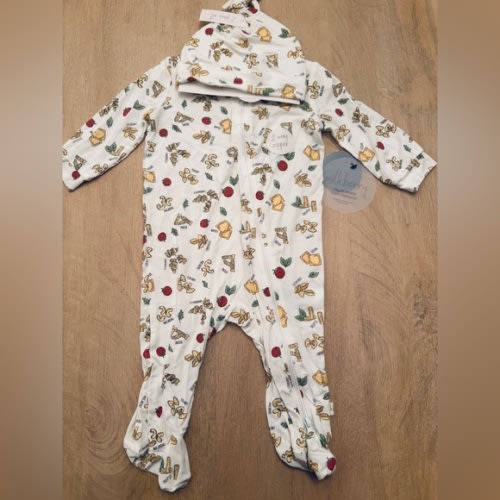 Milkberry Italian Pasta bamboo infant bodysuit