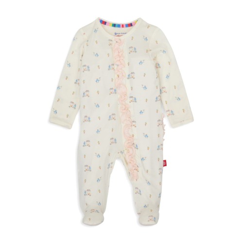 Penguin Pints Print Magnetic Footie (6-9 Months)