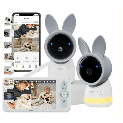 Arenti AInanny 2K UHD Video Baby Monitor with 5 Inch LCD Screen