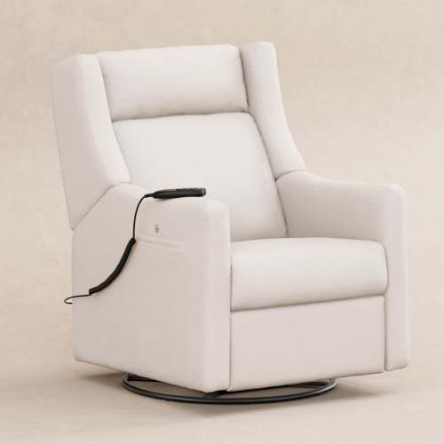 Kiwi Deluxe Power Recliner and Swivel Glider with Heat and Massage