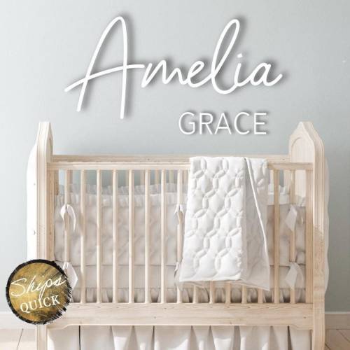 Nursery Name Sign | Baby Wood Name Sign | Wood Letters For Nursery | Custom Name Sign | Baby Name Sign | Personalized Wooden Name | Decor