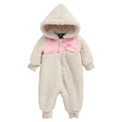 Sparkle Plush Fleece Hooded Coverall