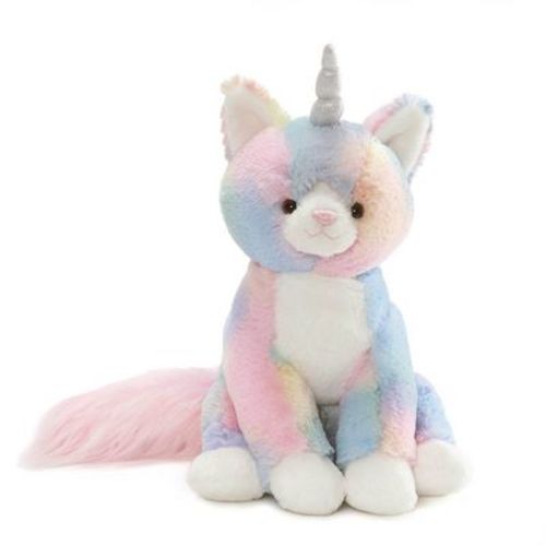 GUND Shimmer Caticorn Stuffed Animal, Unicorn Cat Plushie for Ages 1 and Up, Rainbow