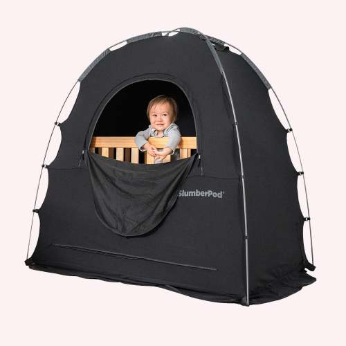 SlumberPod Black with Gray Accents