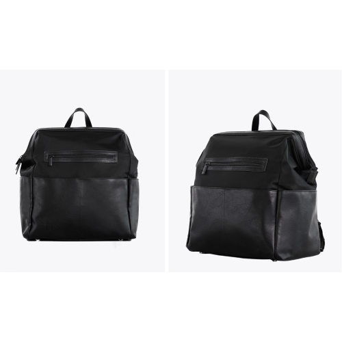 BÉIS 'The Diaper Backpack' in Black - Black Diaper Bag & Diaper Backpack