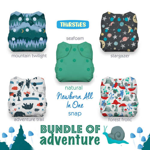 Thirsties Snap Natural Newborn Collection