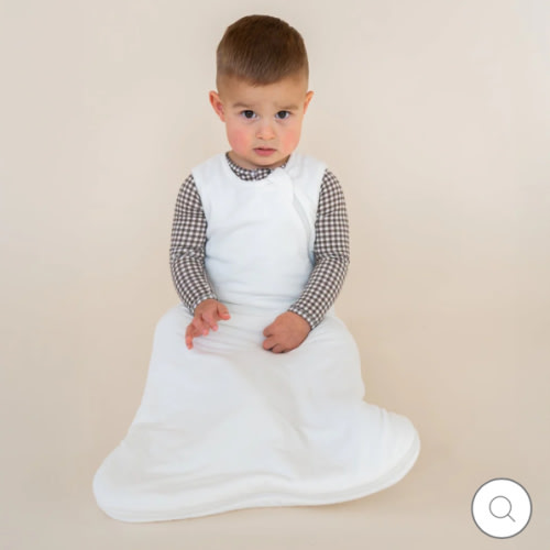 Ribbed Coconut Sleep Sack 1.0 TOG – hucklebaby