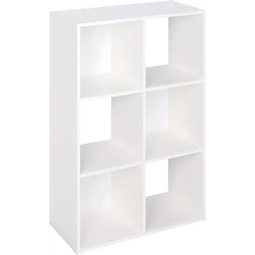 ClosetMaid 8996 Cubeicals Organizer, 6-Cube, White