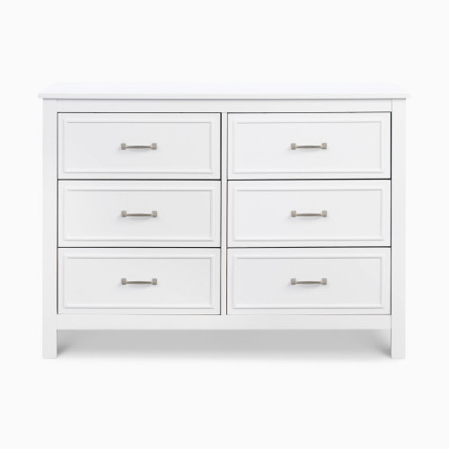 daVinci Charlie 6-Drawer Double Dresser - White