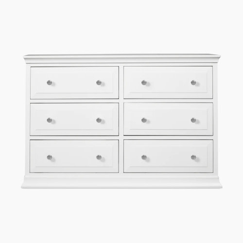 daVinci Signature 6-Drawer Double Dresser - White