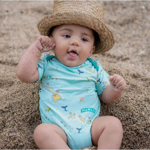 Ku’u Home O Hawai’i Bamboo Onesie | Hawaiian Children's Books & Gifts