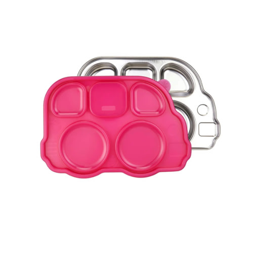 Stainless Steel Bus Platter with Lid by Innobaby – innobaby