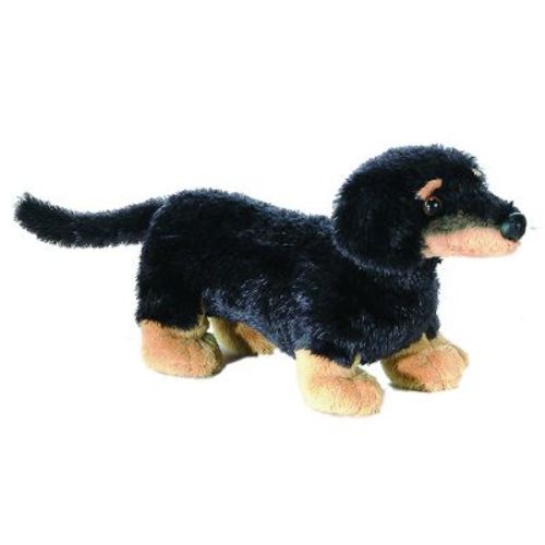 Aurora Small Vienna Mini Flopsie Adorable Stuffed Animal Black 9"
