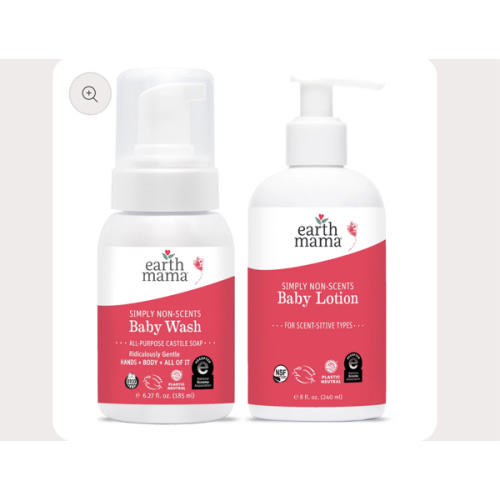 Simply Non-Scents Baby Wash + Lotion Set