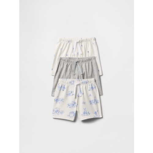 Baby Peter Rabbit™ First Favorites Organic Cotton Pull-On Shorts (3-Pack)