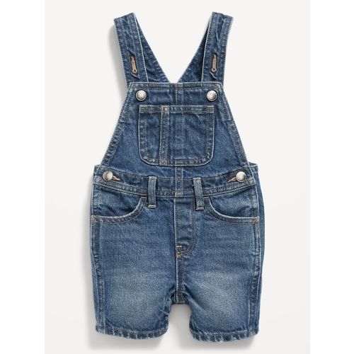 Unisex Jean Shortalls for Baby