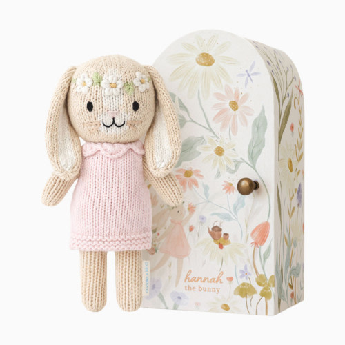 cuddle+kind Tiny Hand-Knit Doll - Hannah The Bunny