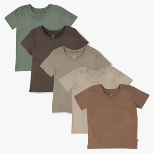 5-Pack Short Sleeve T-Shirts