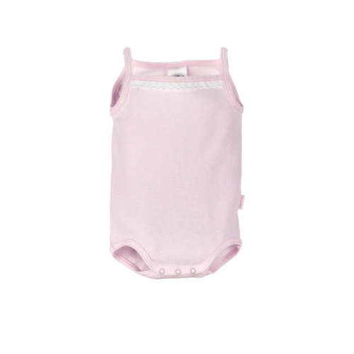 Cambrass Body with Straps Puntilla Pink