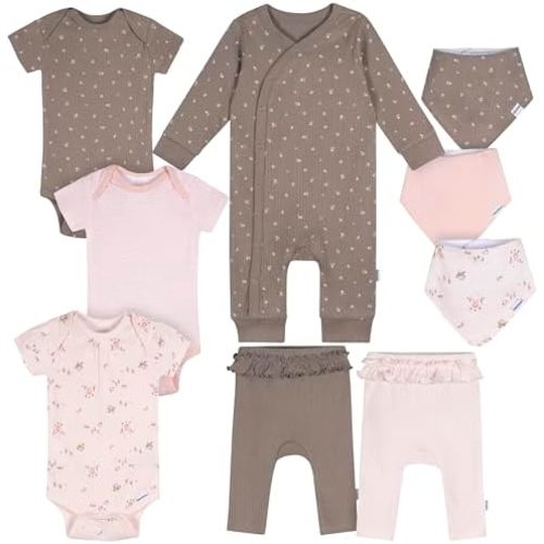 Gerber unisex-baby 9-piece Bundle Set